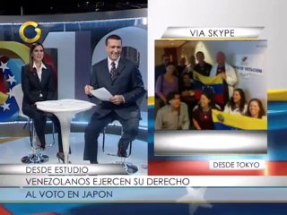 Venezolanos en Japón comenzaron a votar