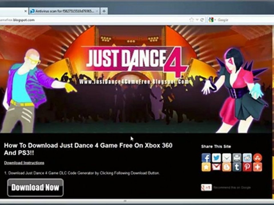 Just Dance 4 Game Crack Leaked - How to Download Tutorial!!