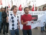 Sivas TGB'den Suriye protestosu