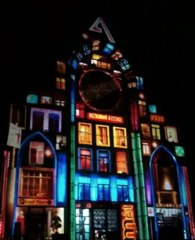 Vidéo mapping sur Notre Dame de la Treille à Lille