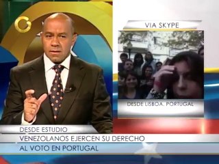 Venezolanos escogen al Presidente votando en Portugal