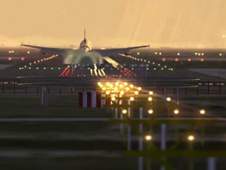 a380  hard landing(short Version)