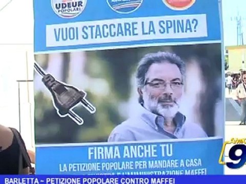 Barletta | Petizione Popolare contro Maffei