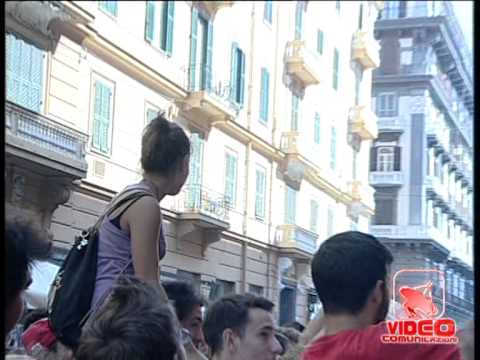Video Napoli - Protesta degli studenti contro tagli (05.10.12)
