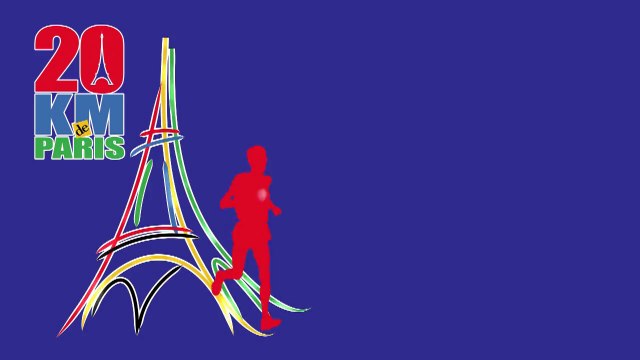 Le parcours 2012 des 20 Kilomètres de Paris
