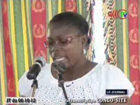 Les Présidents Manuel Pinto Da Costa et Denis Sassou N'Guesso face à la presse