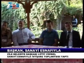 Başkan vidinel sanayi esnafıyla istişare toplantısı yaptı