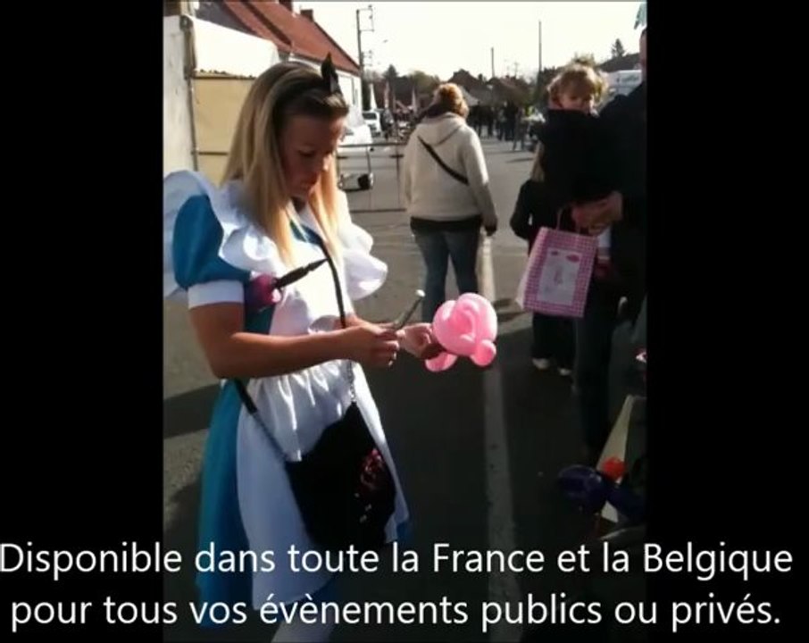 SCULPTEUR DE BALLONS - SCULPTURE SUR BALLONS - SCULPTEUR BALLONS ALICE