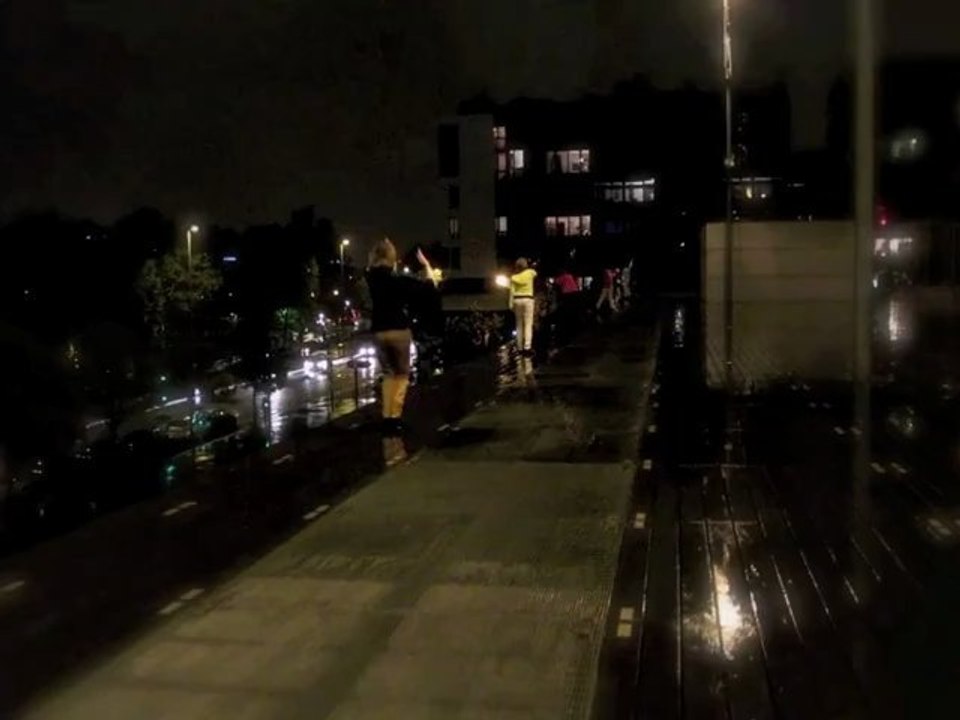 Les agents de Paris dansent / Nuit Blanche 2012