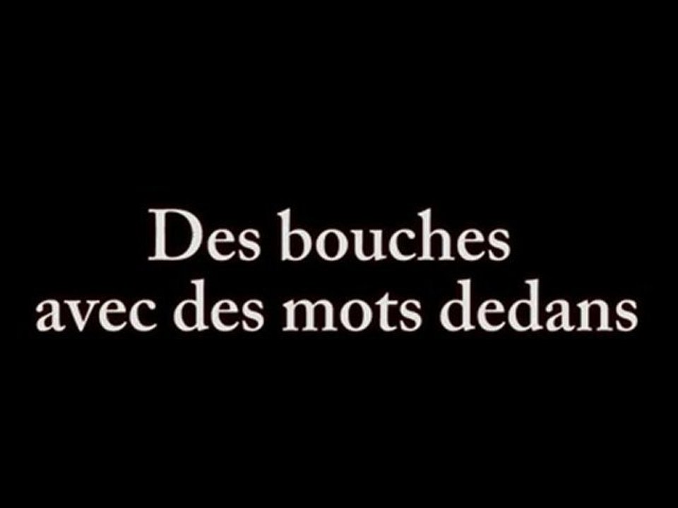 "Des bouches avec des mots dedans" Emission 2 - planer du cul