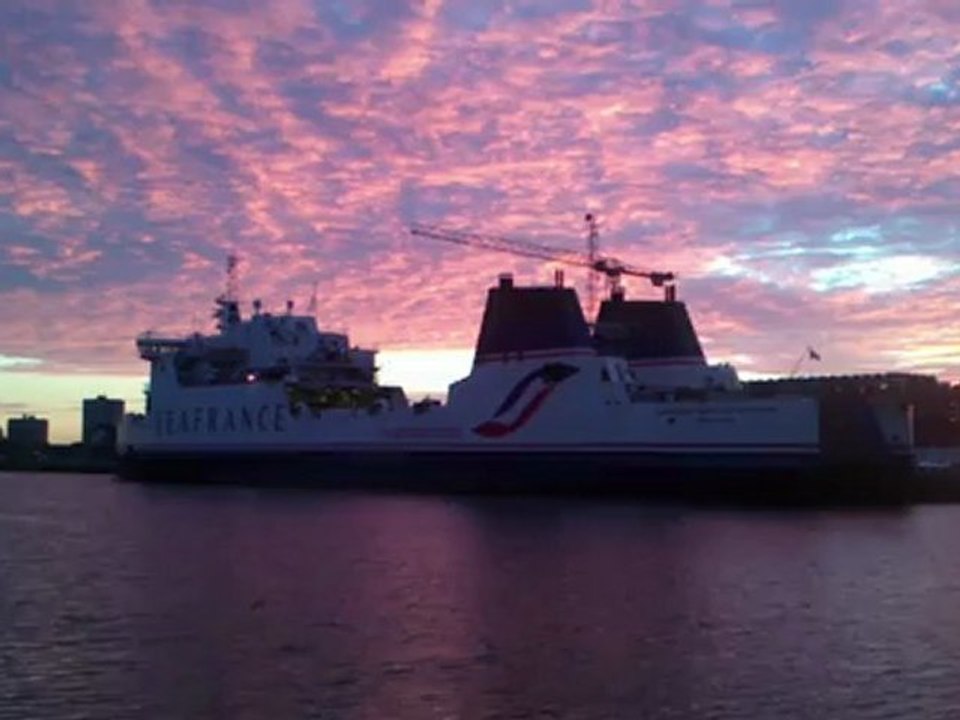 coucher de soleil a dunkerque