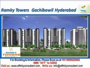 Ramky Estate Towers @09999620966 Apartments Gachibowli Hyderabad