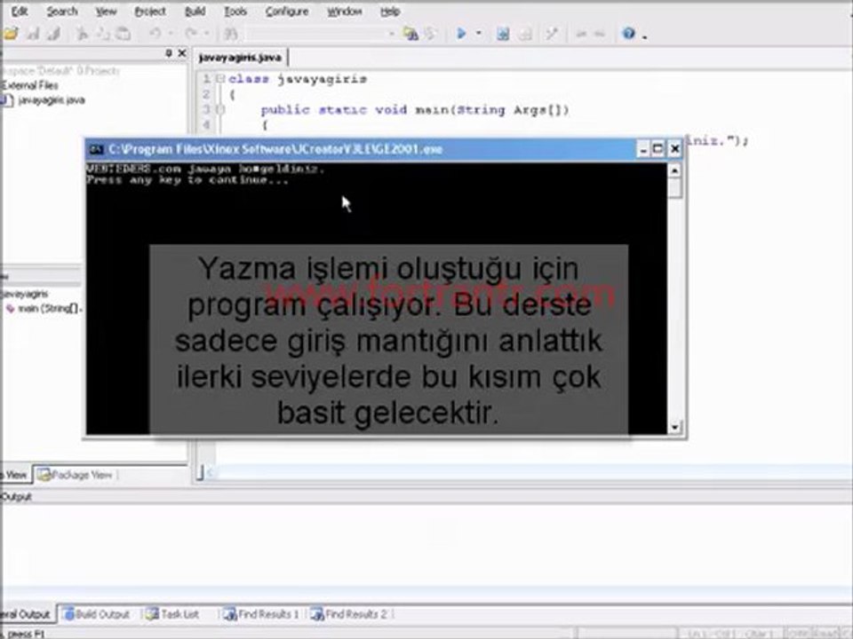 Java'ya Giriş