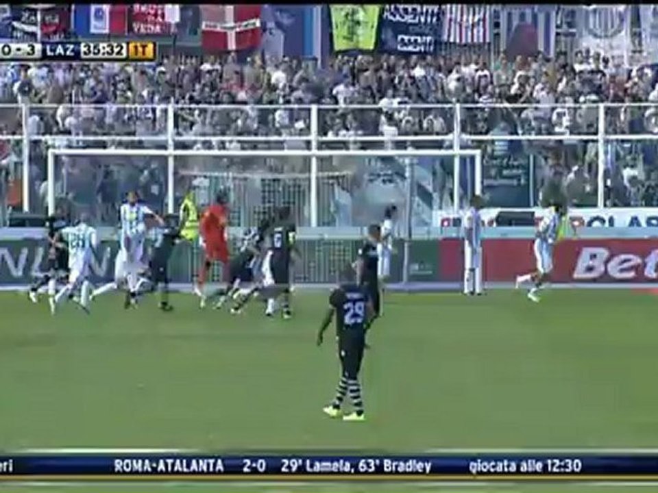 Gol de Klose (Lazio) vs Pescara (3-0)