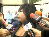 Candidata María Bolívar votó en Maracaibo