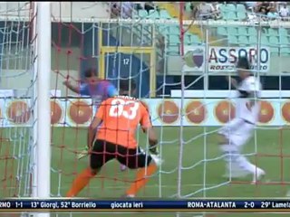 Gol de Bergesio (Catania) vs Parma (2-0)