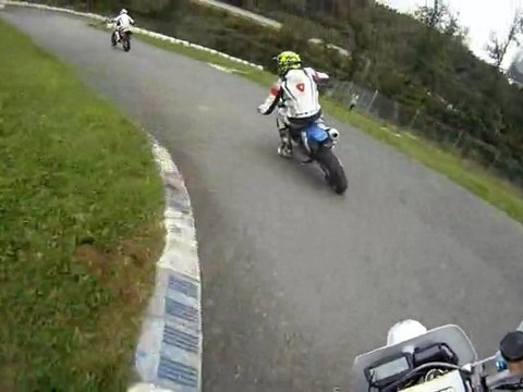 Supermotard - circuit de Villars-sous-ecot en Yamaha TTS 600 - 30.10.12
