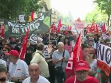 Marcha contra recortes en España