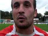 Rugbyfederale1 - Reaction Benjamin Alcade après USB - Lille