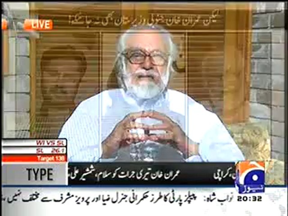 Lekin on Geo news - Saleem Saafi - 7th October 2012 FULL