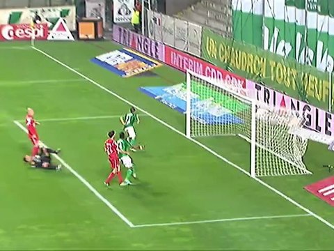 But Romain HAMOUMA (19ème) - AS Saint-Etienne - AS Nancy Lorraine (4-0) - saison 2012/2013