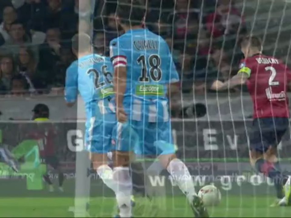 But Nolan ROUX (42ème) - LOSC Lille - AC Ajaccio (2-0) - saison 2012/2013