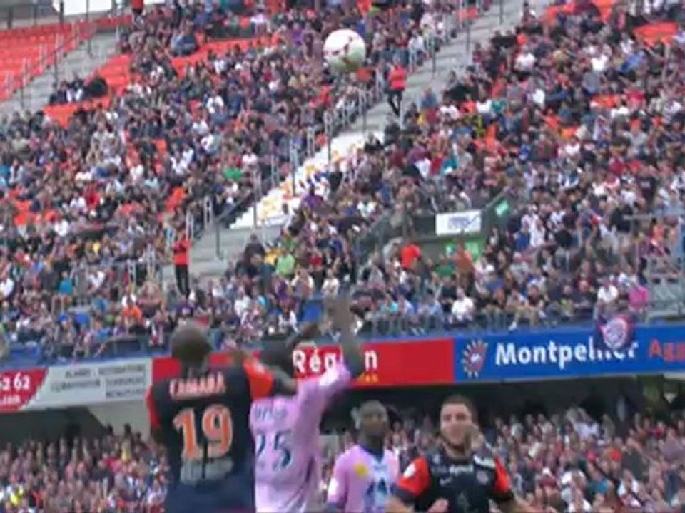 But Souleymane CAMARA (42ème) - Montpellier Hérault SC - Evian TG FC (2-3) - saison 2012/2013