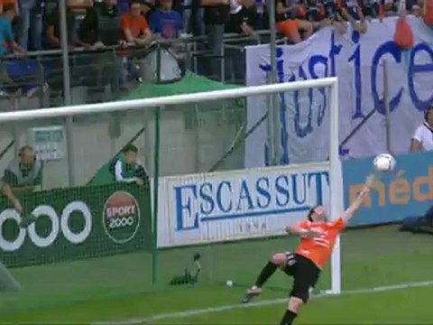 But Saber KHLIFA (62ème) - Montpellier Hérault SC - Evian TG FC (2-3) - saison 2012/2013