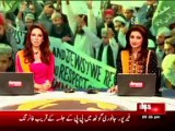 Jamaat e Islami Karachi Namoos e Risalat March Express News Report 07-Oct-2012