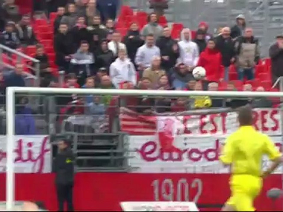 But Eden BEN BASAT (37ème) - Stade Brestois 29 - Girondins de Bordeaux (1-1) - saison 2012/2013