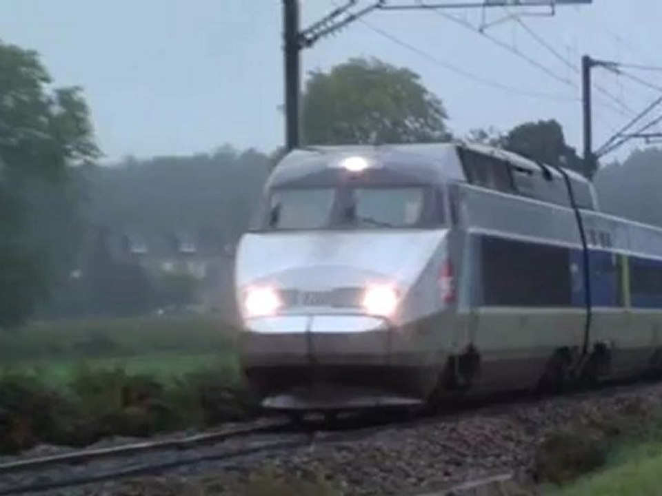 TGV de  Paris puis vers Paris