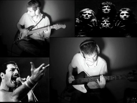 Queen Crazy Little Thing Called Love Basse & Guitare Cover
