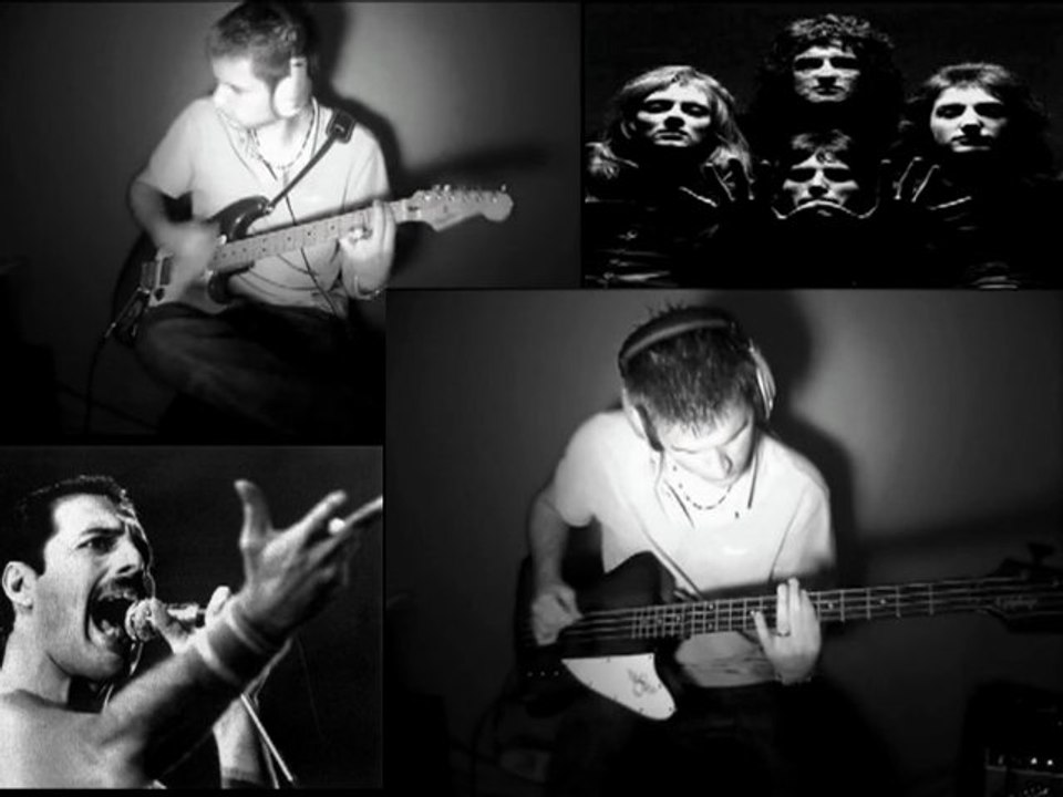 Queen Crazy Little Thing Called Love Basse & Guitare Cover
