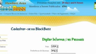 Blockbuzz -Cadastro - Porque Blockbuzz