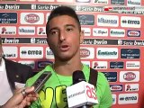 TG 06.10.12 Calcio Bari-Vicenza, interviste post-partita