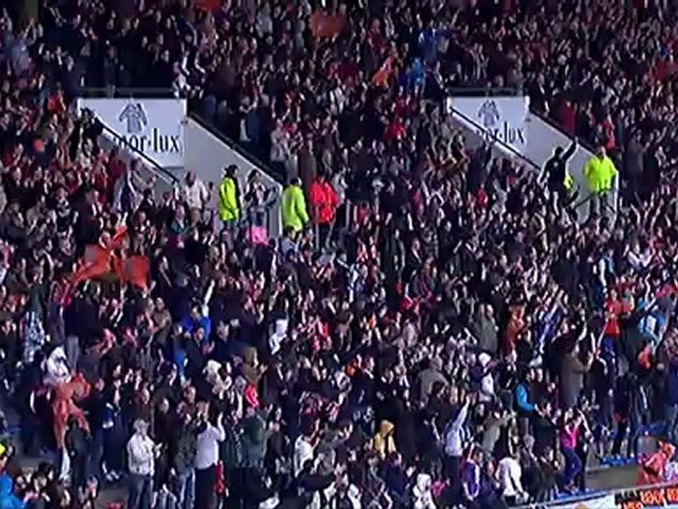 But Jérémie ALIADIERE (47ème) - FC Lorient - Olympique Lyonnais (1-1) - saison 2012/2013