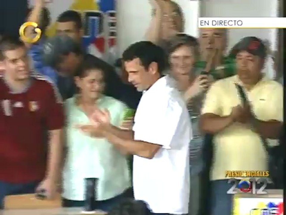 Así votó Capriles