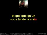 karaoke- Tout Le Bonheur Du Monde