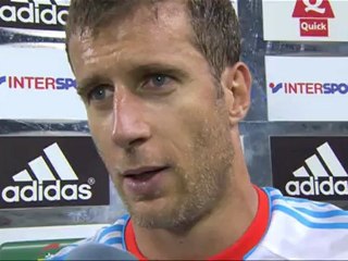 Interview de fin de match : Olympique de Marseille - Paris Saint-Germain - saison 2012/2013