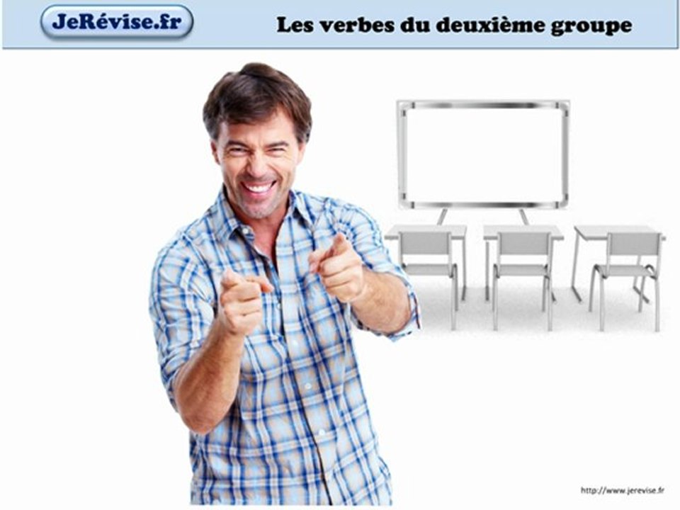 Verbes du deuxième groupe. Cours de français.