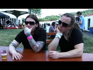 Shinedown 2009 interview - Brent Smith and Barry Kerch (part 3)
