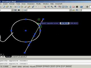 Circular transition curves in AutoCAD: circles and lines tangents to other circles and lines