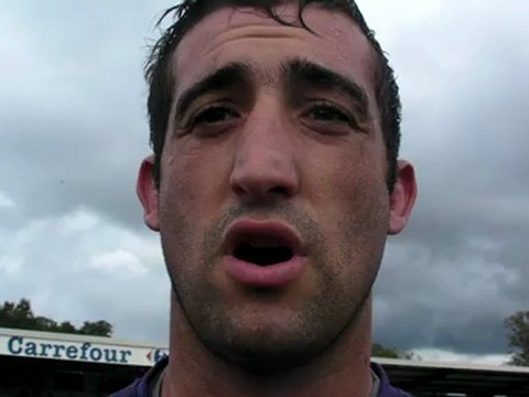 Rugby Federale 1 - Gregory Garnier apres USB - Lille