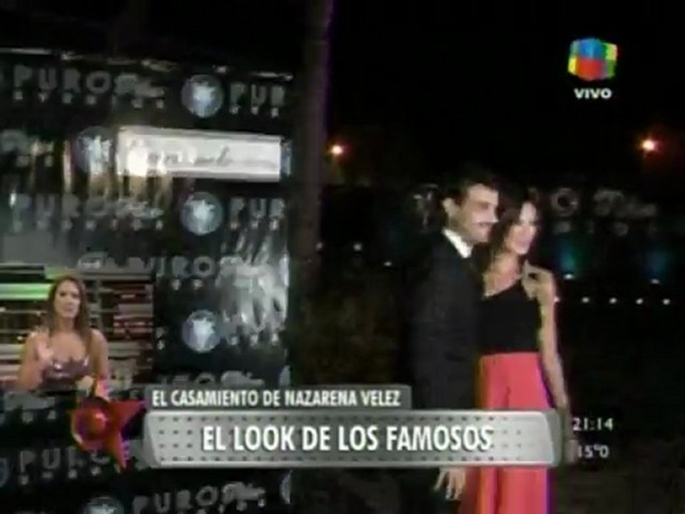 Pedro y Paula en Ponele la Firma 2 (look en el casamiento Nazarena) - 07 de Octubre