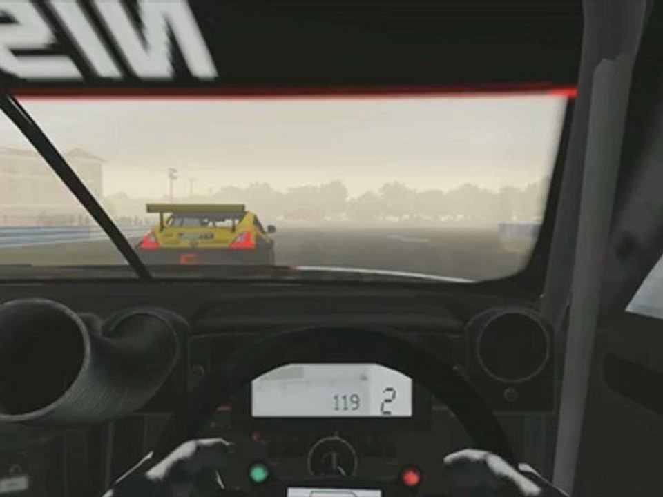 rF2 Sebring Nissan GT-R Heavy Rain + Slicks