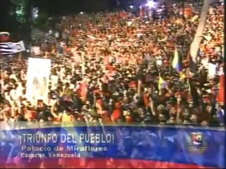 Presidente Chávez: Los venezolanos que votaron por mí, votaron por el socialismo