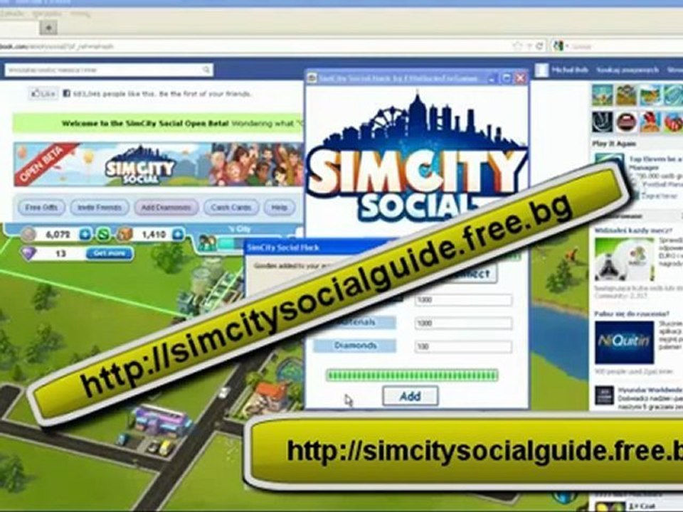 SimCity Social Hack , Cheat , FREE Download 2014 2015