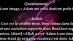 En vérité Allah a crée Adam à l'image du tres miséricordieux - Cheikh al Albani