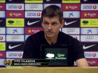 Vilanova: "Bene Barça, ma potevi vincere"