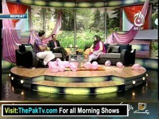 Aaj Subh with Ali Salman - 8th Ocober 2012 - Part 1